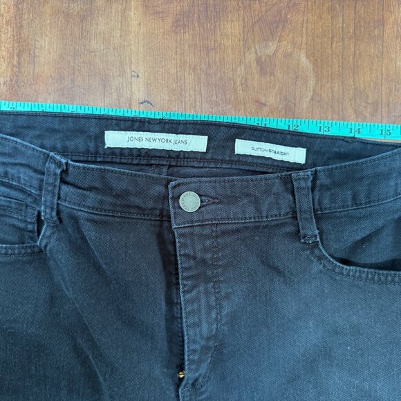 Jones New York Black Jeans size 12 - Picture 8 of 8